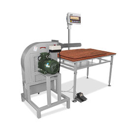 1.5 Kw Power Fiber Filling Machine 100 - 150 Kg / H Capacity With Scale